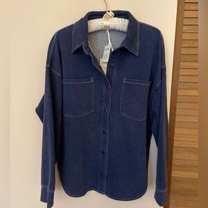 Hippie Rose Shacket Shirt.